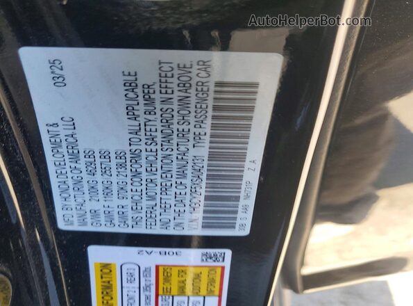 1HGCY2F5XSA042131 2025 HONDA ACCORD Черный Вид подкапотного пространства
