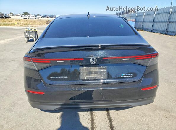 1HGCY2F5XSA042131 2025 HONDA ACCORD Черный Вид сзади