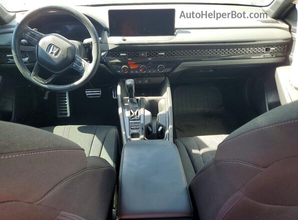 1HGCY2F5XSA071354 2025 HONDA ACCORD Black Vista del salpicadero
