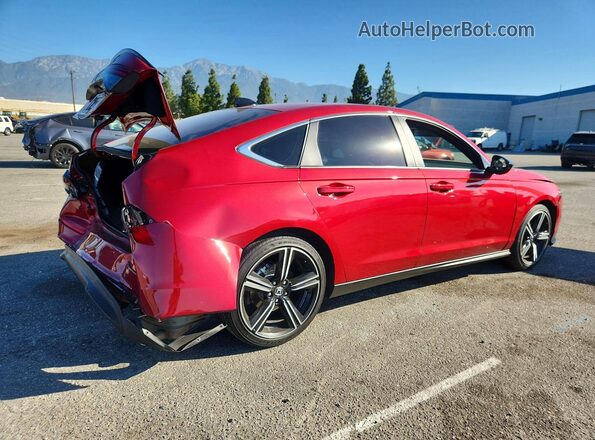 1HGCY2F5XSA080281 2025 HONDA ACCORD Red Հետևի աջ