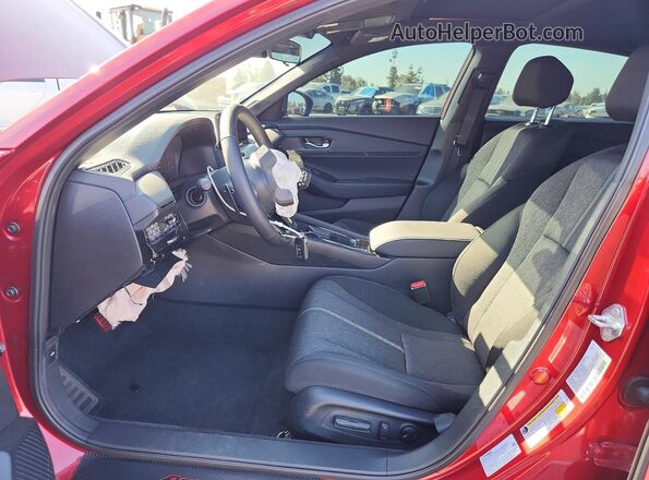 1HGCY2F5XSA080281 2025 HONDA ACCORD Red Սալոնի դիմացի տեսք