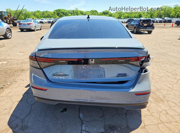 1HGCY2F5XTA023385 2026 HONDA ACCORD Gray უკანა ხედი