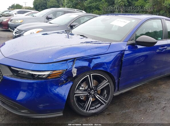 1HGCY2F5XTA036444 2026 HONDA ACCORD Blue Вид спереду