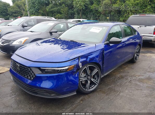 1HGCY2F5XTA036444 2026 HONDA ACCORD Blue Передня ліва чверть