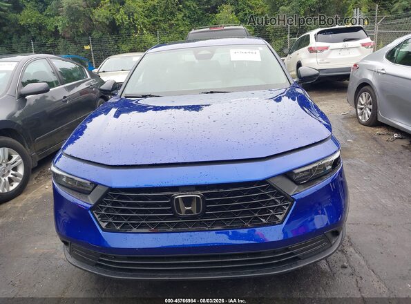 1HGCY2F5XTA036444 2026 HONDA ACCORD Blue Вид щитка приладів