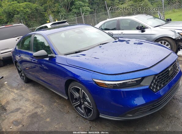 1HGCY2F5XTA036444 2026 HONDA ACCORD Blue Вид задньої частини салону