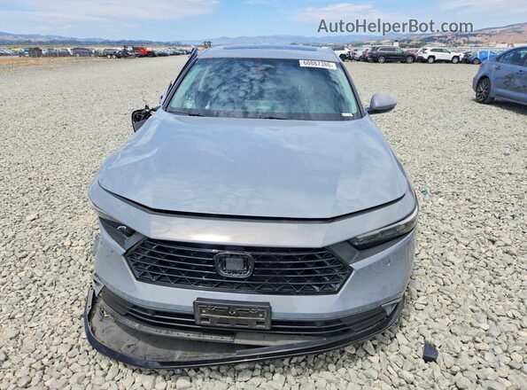 1HGCY2F60PA040842 2023 HONDA ACCORD Gray წინა ხედი