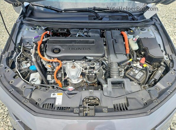 1HGCY2F60PA040842 2023 HONDA ACCORD Gray უკანა სალონის ხედი