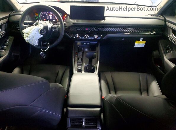 1HGCY2F60SA048951 2025 HONDA ACCORD Blue Առջևի վահանակի տեսք