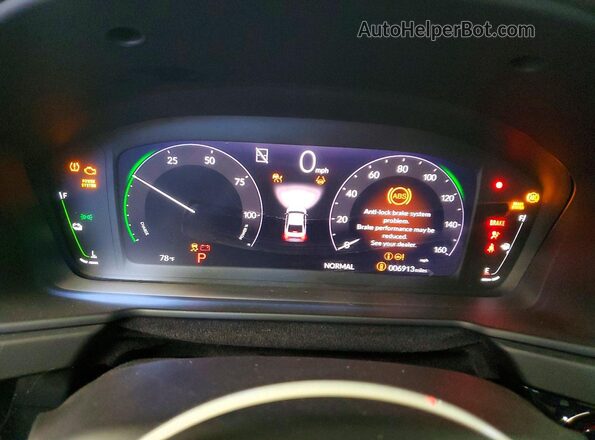 1HGCY2F60SA048951 2025 HONDA ACCORD Blue Սարքավորումների վահանակի տեսք