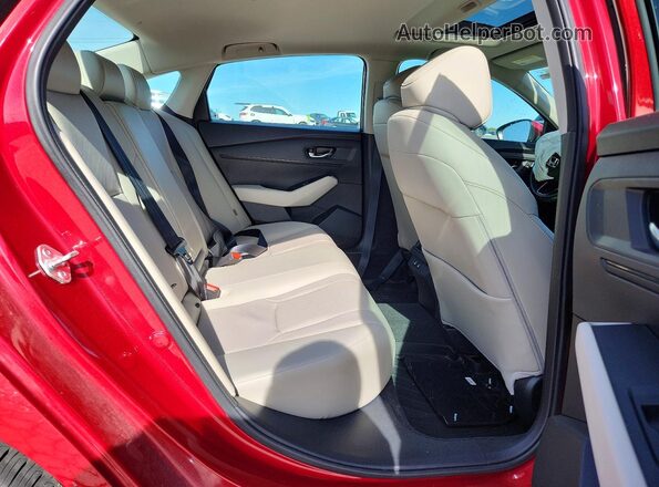 1HGCY2F61PA011835 2023 HONDA ACCORD Red Vista de los asientos traseros