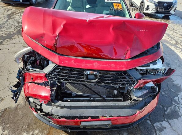 1HGCY2F61PA011835 2023 HONDA ACCORD Red Vista interior trasera