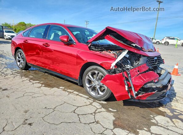 1HGCY2F61PA011835 2023 HONDA ACCORD Red Delantero derecho