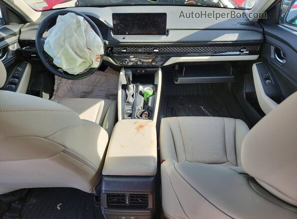 1HGCY2F61PA011835 2023 HONDA ACCORD Red Vista del salpicadero
