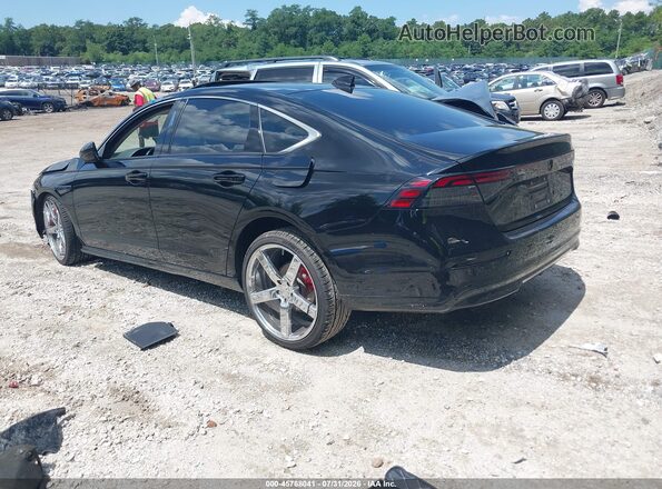 1HGCY2F61SA054628 2025 HONDA ACCORD Black Rear left