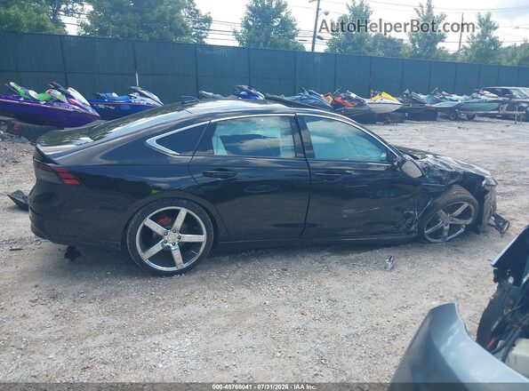 1HGCY2F61SA054628 2025 HONDA ACCORD Black Rear interior view