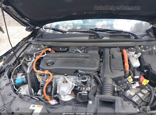 1HGCY2F61SA054628 2025 HONDA ACCORD Black Rear view