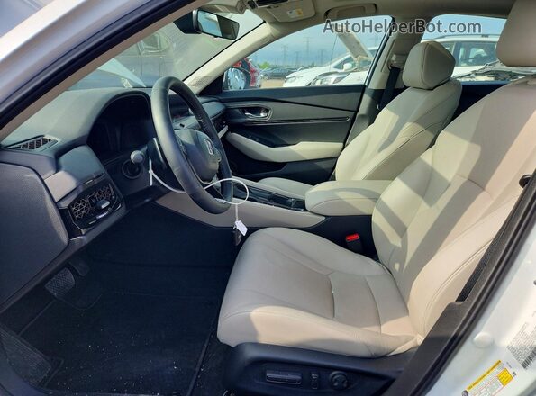 1HGCY2F61SA096510 2025 HONDA ACCORD Белый Вид салона спереди