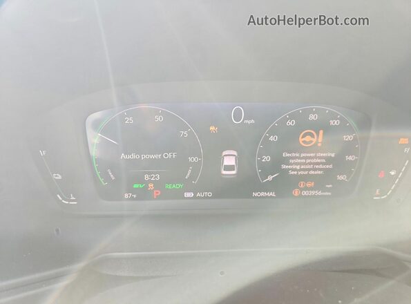 1HGCY2F61SA096510 2025 HONDA ACCORD Белый Вид щитка приборов