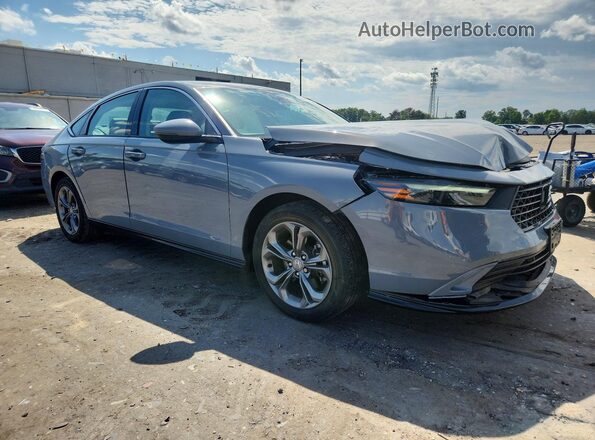 1HGCY2F62PA007647 2023 HONDA ACCORD Gray Przód prawy