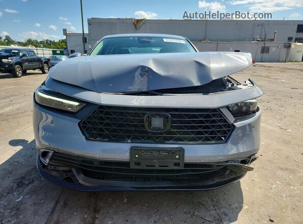 1HGCY2F62PA007647 2023 HONDA ACCORD Gray Widok z przodu