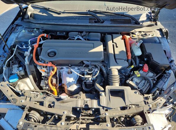 1HGCY2F62SA009410 2025 HONDA ACCORD Blue Widok wnętrza z tyłu