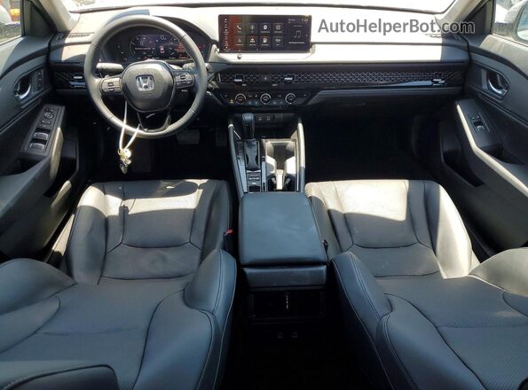 1HGCY2F62SA056744 2025 HONDA ACCORD Серый Вид панели приборов
