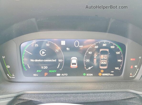 1HGCY2F62SA056744 2025 HONDA ACCORD Серый Вид щитка приборов