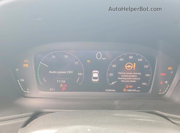 1HGCY2F63RA008003 2024 HONDA ACCORD Серебряный Вид щитка приборов