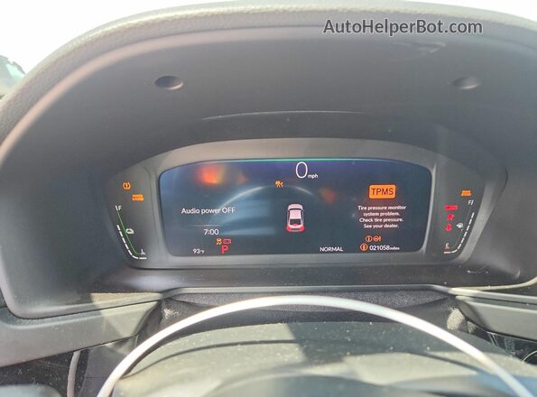 1HGCY2F64RA037705 2024 HONDA ACCORD Gray ხელსაწყოთა პანელის ხედი