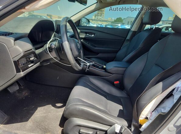 1HGCY2F64RA037705 2024 HONDA ACCORD Gray წინა სალონის ხედი