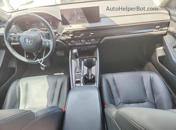 1HGCY2F64RA037705 2024 HONDA ACCORD Gray წინა პანელის ხედი