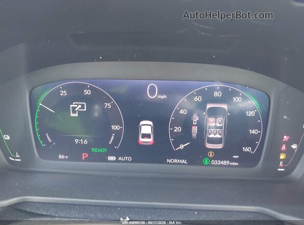 1HGCY2F65PA060567 2023 HONDA ACCORD Gray უკანა სავარძლების ხედი