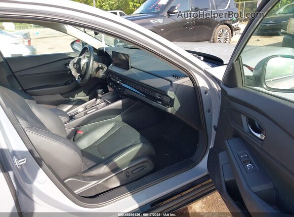 1HGCY2F65PA060567 2023 HONDA ACCORD Gray წინა სალონის ხედი