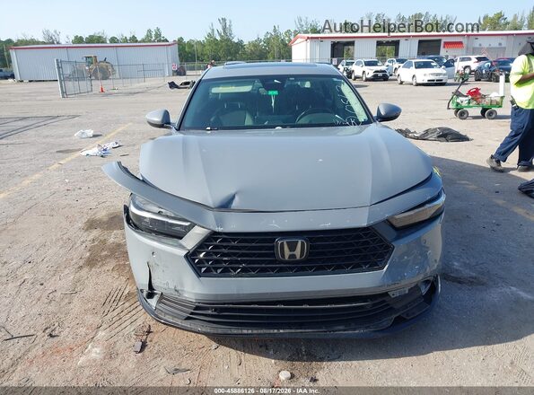 1HGCY2F65PA060567 2023 HONDA ACCORD Gray ხელსაწყოთა პანელის ხედი