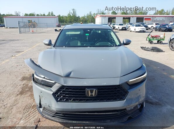 1HGCY2F65PA060567 2023 HONDA ACCORD Gray წინა ხედი