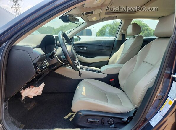 1HGCY2F65RA012490 2024 HONDA ACCORD Gray წინა სალონის ხედი
