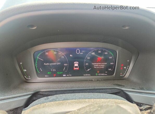 1HGCY2F65RA012490 2024 HONDA ACCORD Gray ხელსაწყოთა პანელის ხედი