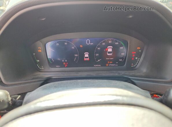 1HGCY2F66RA052822 2024 HONDA ACCORD White Vista del cuadro de instrumentos