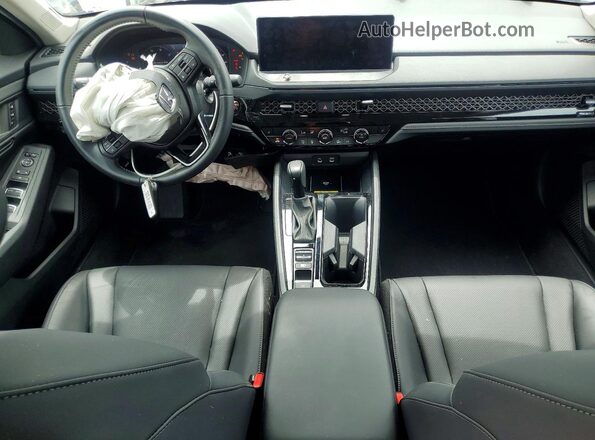 1HGCY2F66SA016554 2025 HONDA ACCORD Синий Вид панели приборов