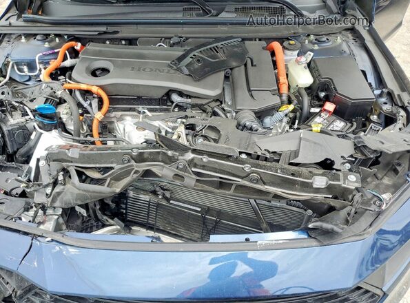 1HGCY2F66SA016554 2025 HONDA ACCORD Синий Вид задней части салона