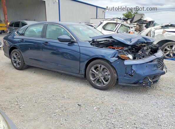 1HGCY2F66SA016554 2025 HONDA ACCORD Синий Передняя правая четверть