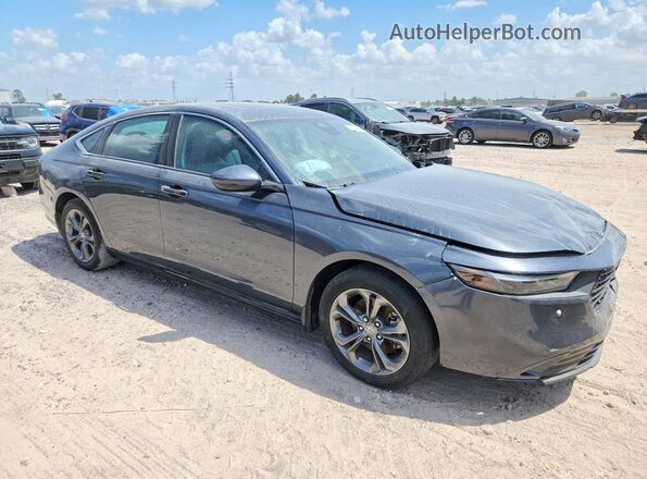 1HGCY2F67PA006378 2023 HONDA ACCORD Gray Передня права чверть