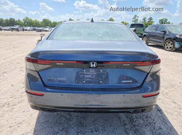 1HGCY2F67PA006378 2023 HONDA ACCORD Gray Вид ззаду