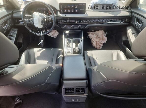1HGCY2F67PA006378 2023 HONDA ACCORD Gray Вид панелі приладів