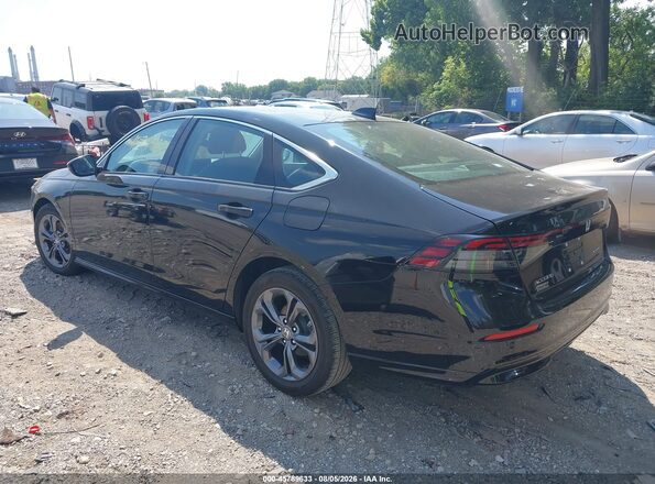 1HGCY2F67RA024592 2024 HONDA ACCORD Black Rear left
