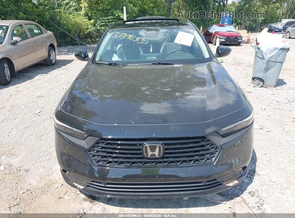 1HGCY2F67RA024592 2024 HONDA ACCORD Black Instrument cluster view