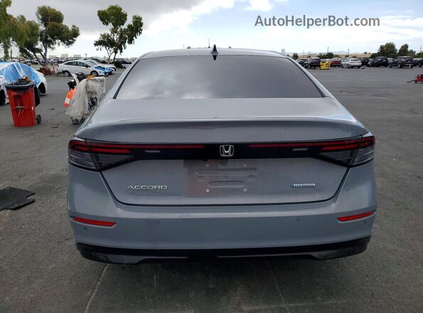 1HGCY2F68RA040834 2024 HONDA ACCORD Gray Rear view
