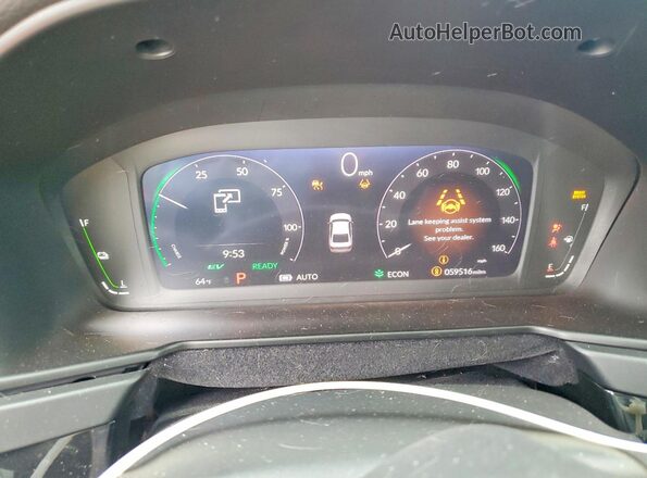 1HGCY2F68RA040834 2024 HONDA ACCORD Gray Instrument cluster view
