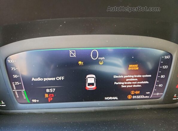 1HGCY2F68SA004597 2025 HONDA ACCORD Gray ხელსაწყოთა პანელის ხედი